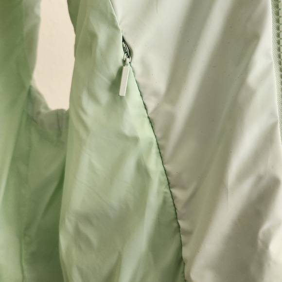 RAINS Hooded Puffer Loop Vest in Mineral with FREE Matching Backpack - Picture 8 of 15